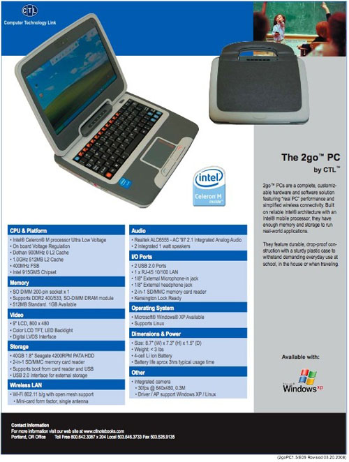 CTL 2go PC