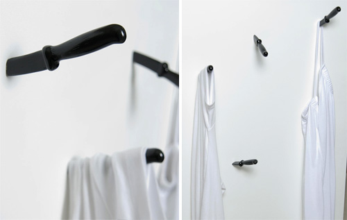 Dangerous Household Items knife hooks keep up the trend of dangerous household items | ohgizmo! Dangerous Household Items knife hooks keep up the trend of dangerous household items | ohgizmo!