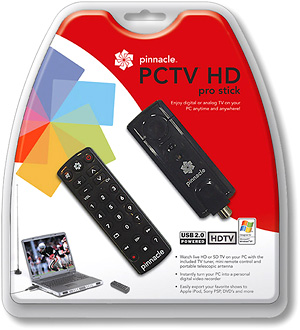 Pinnacle PCTV HD Pro Stick (Image courtesy Pinnacle)