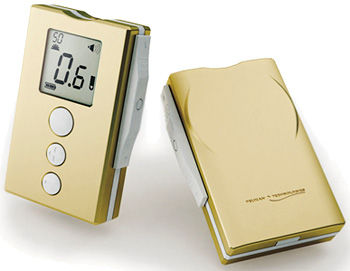 Pelikan Sun Electronic Lancing Device (Image courtesy Pelikan Technologies)