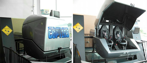 Full Motion Helicopter / Airplane Simulator (Images courtesy eBay)