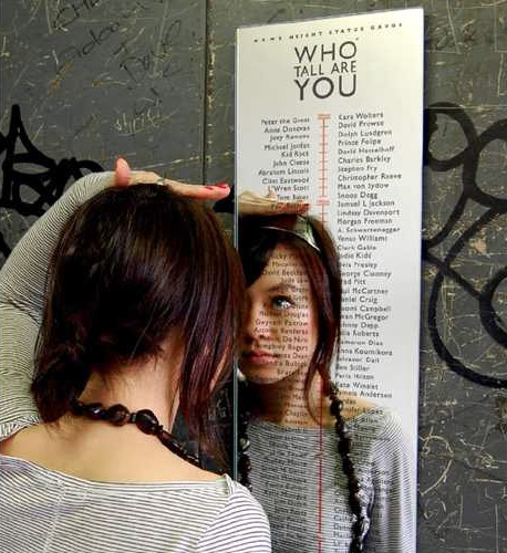 Who Tall Are You? (Image courtesy Popgive)