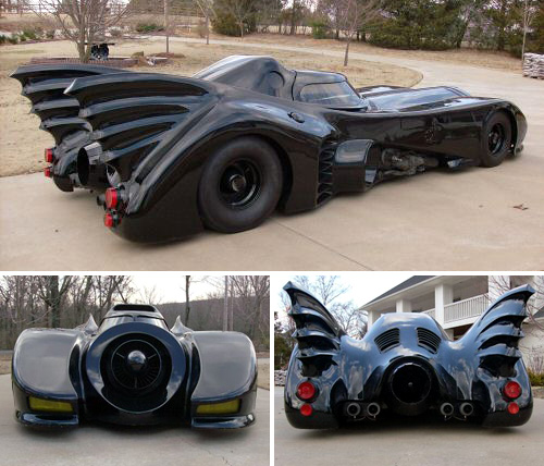 Tim Burton's Batmobile Images courtesy Maguire1229 via eBay 