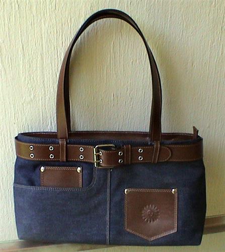 bluejean_bag_w_rivets-custom Light Bag
