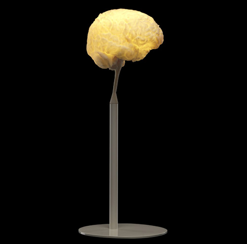 brain_lamp MYBrain Table Lamp (Image courtesy Lervik Design)