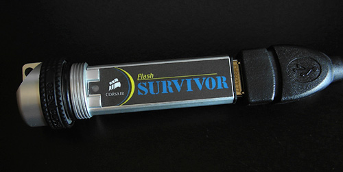 corsair_flash_survivor_9 Corsair 32GB Ultra Rugged USB 2.0 Flash Drive (Image property of OhGizmo!)