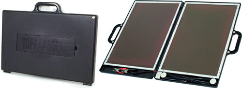13W Solar Briefcase (Images courtesy Maplin Electronics)