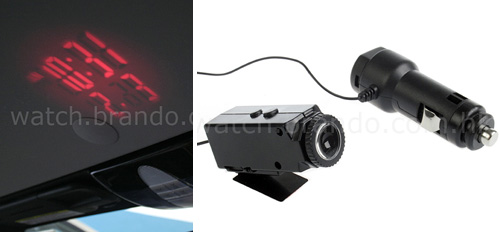 Car Projector Clock (Images courtesy Watch.Brando.com.hk)