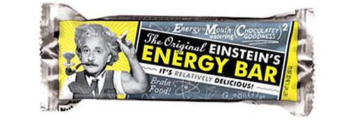 Einstein\'s Energy Bar (Image courtesy the Unemployed Philosophers Guild)