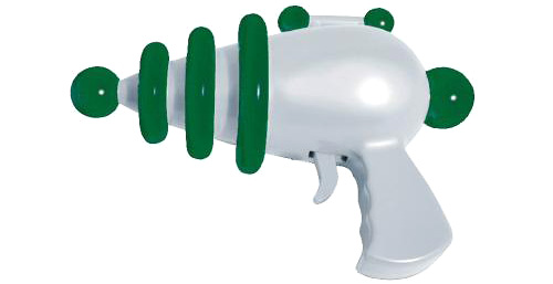 Channel Changer Ray Gun (Image courtesy Play.com)