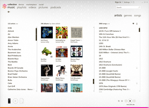 zune_21 Microsoft Zune 8GB (Image property of OhGizmo!)