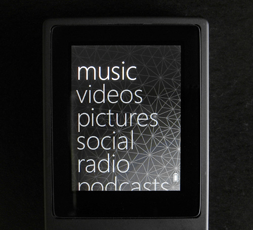 zune_8 Microsoft Zune 8GB (Image property of OhGizmo!)