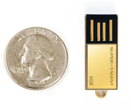 Gold Pico Flash Drive