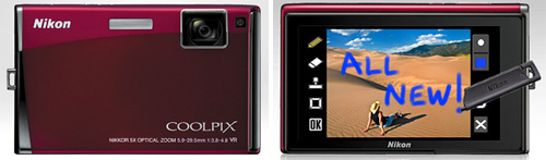 coolpix_s60 Nikon COOLPIX S60 (Images courtesy Nikon)