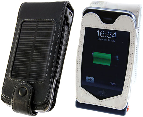 iPhone 3G Solar Charging Case (Images courtesy Mobile Fun)