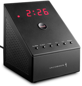 Jacobsen Snooze Alarm Clock Radio (Image courtesy MoMA Store)