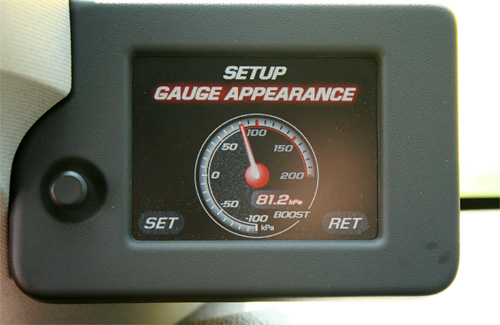 performance_display GM's Reconfigurable Performance Display (Image courtesy GM Tuner Source)