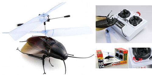 rc_cockroach Taiyo R/C Flying Cockroach (Image courtesy Japan Trend Shop)