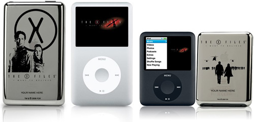 xfiles_ipods Limited Edition Engraved X-Files iPods (Images courtesy Fox Shop)