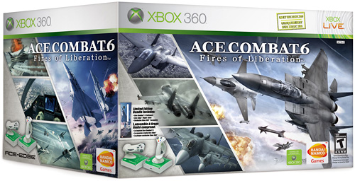 Ace Combat 6 Flightstick Bundle (Image courtesy Planetxbox360.com)