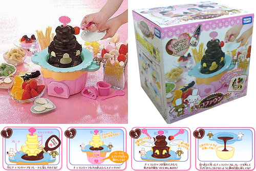 choco_fountain Choco Fountain Sugar Bunnies (Image courtesy Japan Trend Shop)