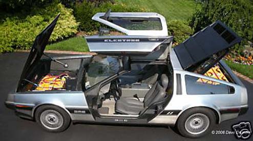 electric delorean