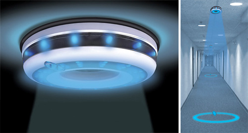 Halo Light Concept (Images courtesy Yanko Design)