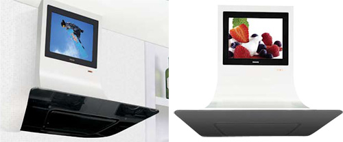 VELA LCD TV Rangehood (Images courtesy ILVE)