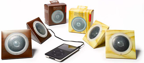 woodchuck Woodchuck Speaker Set (Image courtesy Delight.com)