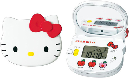 Hello Kitty Alarm Clock (Images courtesy Geek Stuff 4 U)