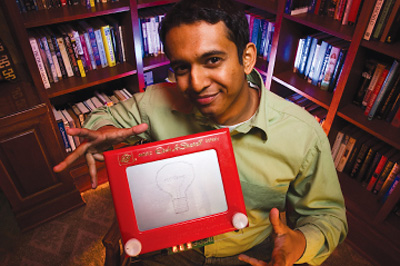 Remember-It-All Electronic Etch A Sketch (Image courtesy Design News)