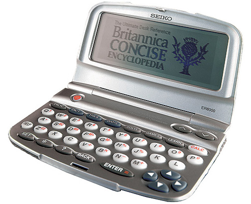 Seiko Electronic Encyclopedia Britannica (Image courtesy Expert Verdict)
