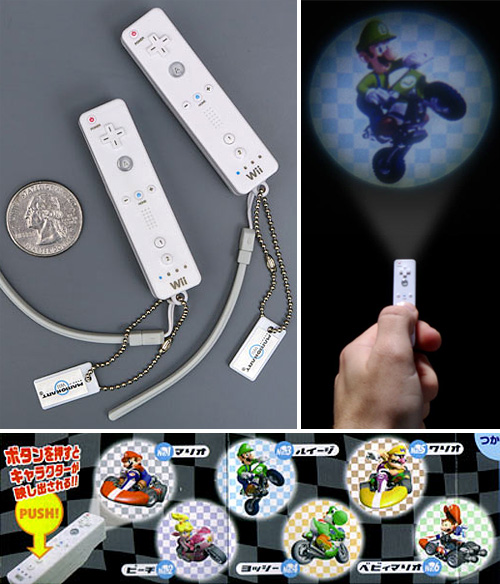 wiimote_projectors Mario Kart Wiimote Projector Light (Images courtesy ThinkGeek)