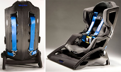 Wing Man Car Seat (Images courtesy Rory Craig)