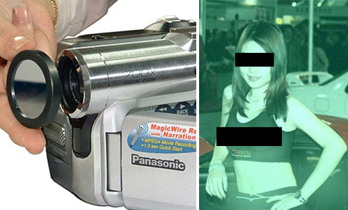X-ray Vision Camera Lens (Images courtesy David Steele Enterprises Inc.)