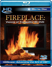 HDScape Fireplace: Visions Of Tranquility Blu-ray (Image courtesy HDScape)