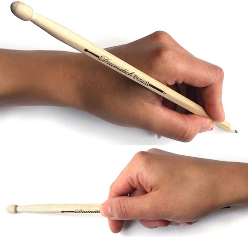 Drumstick Pencil (Images courtesy designboom)