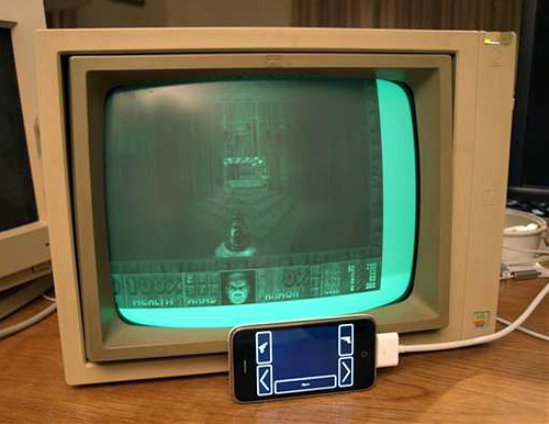 iphone_doom iPhone Doom With TV-Out (Image courtesy Steven Troughton-Smith)