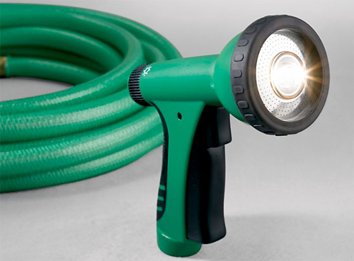 Lighted Garden Nozzle (Image courtesy Restoration Hardware)