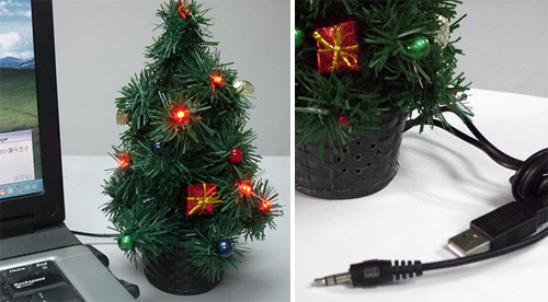 usb_tree USB Light-Up Typing X'Mas Tree (Images courtesy GIFTWHOLE)