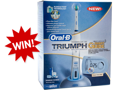 Oral-B Triumph (Image property OhGizmo!)