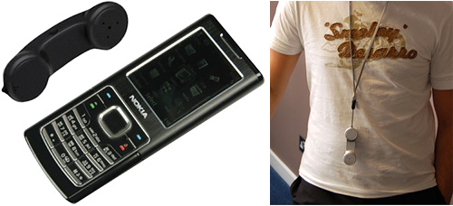 Bluetooth Mini Phone (Images courtesy Thumbsupuk.com)