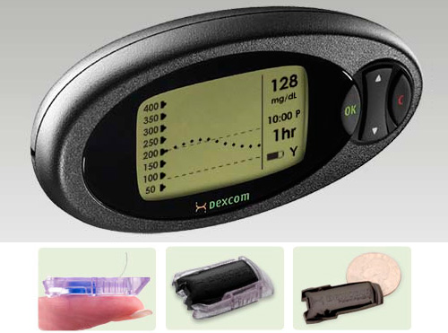 DexCom Seven System (Images courtesy DexCom)