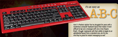 Fast Finger Keyboard (Image courtesy Fast Finger Keyboards)