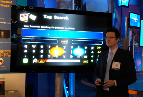 Panasonic Easy Touch Remote Controller (Images property OhGizmo!)
