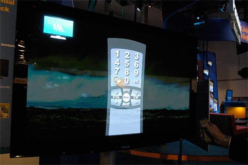 Panasonic Easy Touch Remote Controller (Images property OhGizmo!)