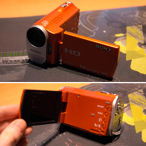 Sony MHS-CM1 Webbie HD MP4 Camera (Images property of OhGizmo!)