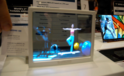 Transparent Amoled (Image property of OhGizmo!)