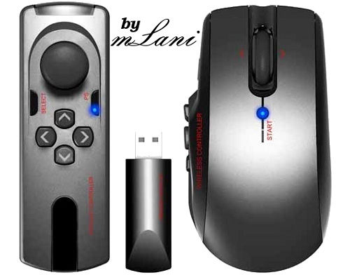 mlani_controller mLani PS3 Wireless FPS Controller (Image courtesy ALBOTAS)