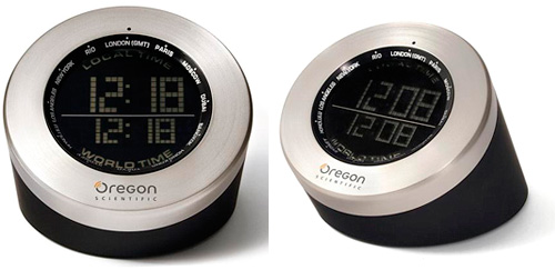 worldtime_twist World Time Clock (Images courtesy Oregon Scientific)
